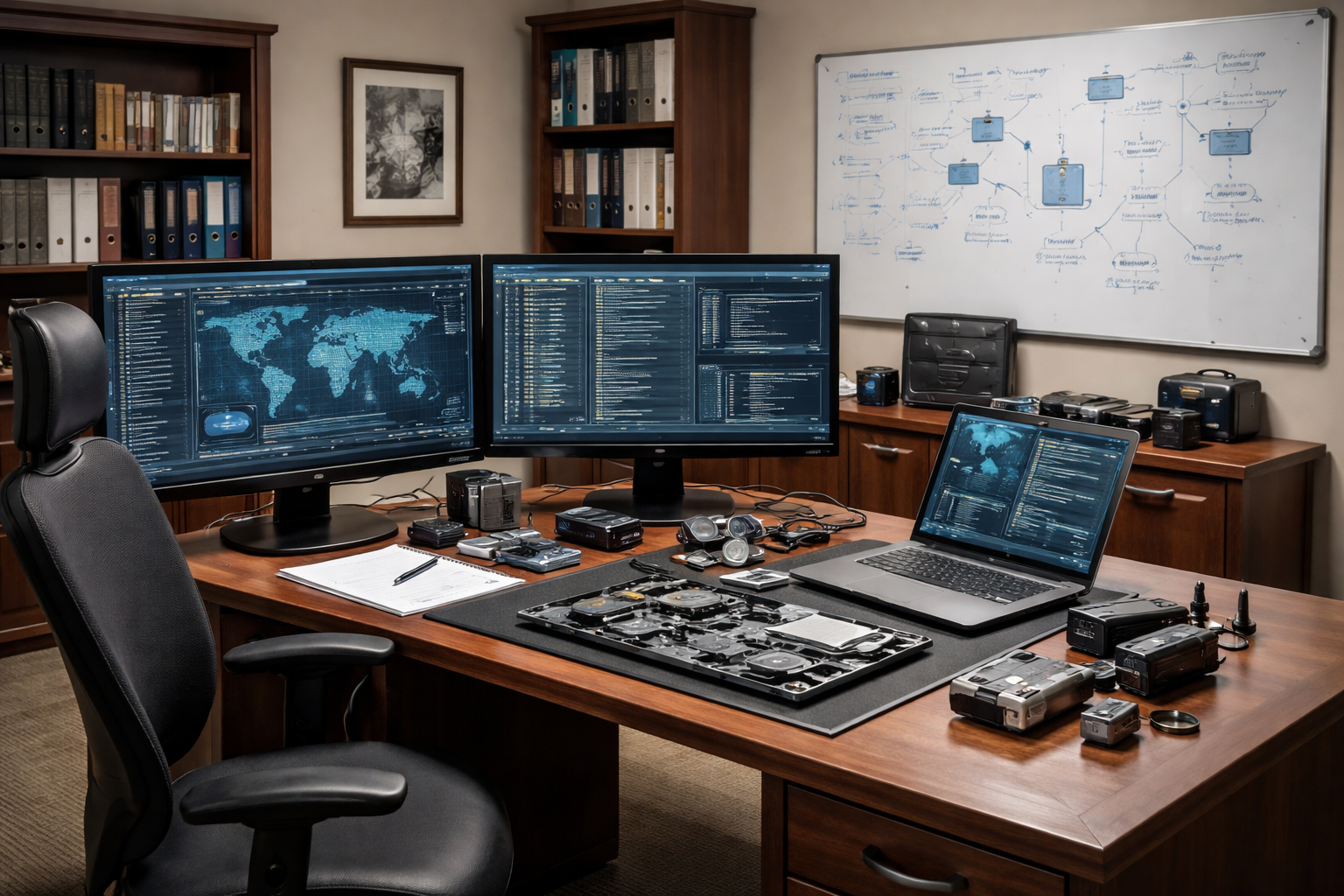 Laboratorio di digital forensics TechIce a Roma